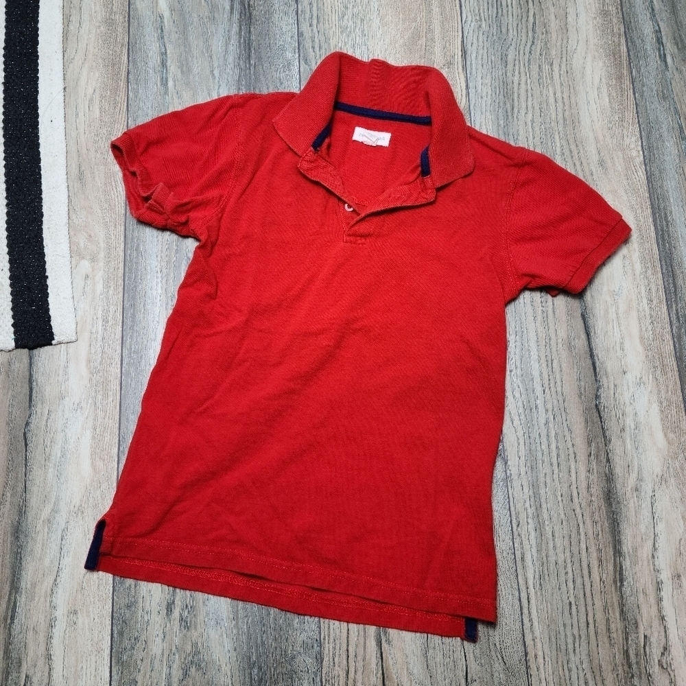 Kids Red Polo Shirt